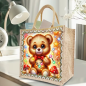 Preview: Diamond Painting Tragtasche Teddybär